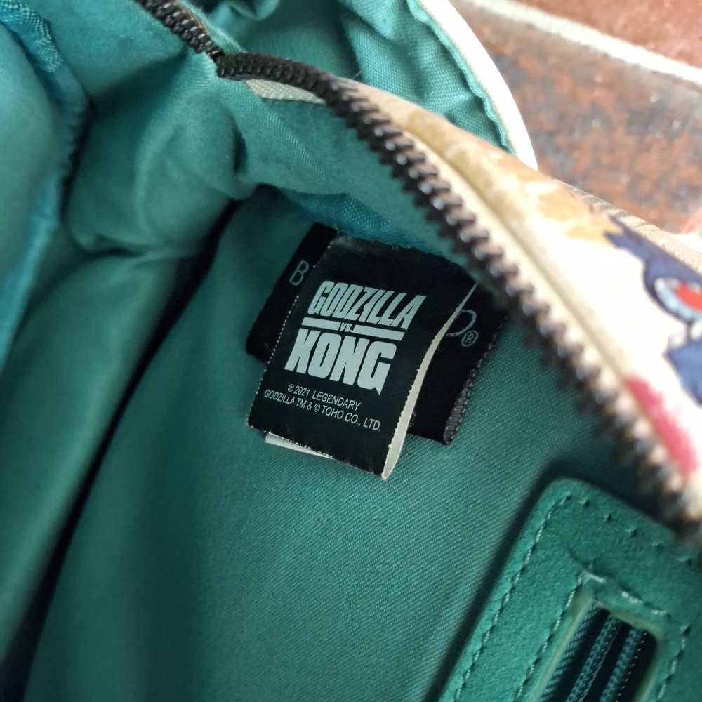 Godzilla Mini Backpack Multiple Pockets - image 5